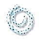 Chapelets de perles vernissées manuelles LAMP-F024-01A-03-4