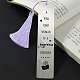 Fingerinspire Read Women Rectangle Bookmark for Reader DIY-FG0002-70B-5