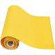 BENECREAT 15.7x78.7(40cmx2m) Self-Adhesive Felt Fabric Yellow Shelf Liner for Cup Mat Making and Jewelry Box Decoration DIY-WH0146-04H-1