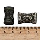 Tibetische Achat 3-Augen-Perlen&nbsp;G-U029-A01-3