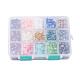Cabochons en plastique imitation perle abs 15 couleurs SACR-JP0004-04-6x6mm-2