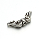 Wing Tibetan Style Alloy Beads TIBEB-ZN-9164-AS-RS-2