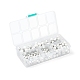 340Pcs 4 Style Natural Howlite Beads G-LS0001-45-7