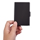6pcs 3 colores caja de trazo de tarjetas de visita de aleación de aluminio AJEW-SZ0001-55A-3