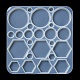 Stampi cabochon in silicone fai da te a forma geometrica SIMO-C006-01B-3