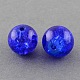 1 Strand Transparent Crackle Glass Round Beads Strands X-CCG-Q001-12mm-14-1