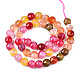 Chapelets de perles d'agate naturelle G-N326-100A-04-2