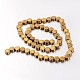 Electroplate Non-magnetic Synthetic Hematite Bead Strands G-F300-56-03-2