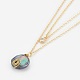 Colliers à étages en perles de keshi en perles baroques naturelles NJEW-JN02255-01-2