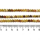 Chapelets de perles en serpentine naturelle G-H298-A10-01-5