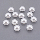 Cabujones de perlas de imitación de plástico ABS X-SACR-S738-8mm-Z9-1