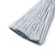 Grandi pendenti con nappina in filo di cotone FIND-L010-B01-2