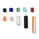 Perline di vetro di qualità mista a bugle e perline esagonali a due tagli GLAA-N001-01-2