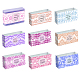 PANDAHALL ELITE 90Pcs 9 Colors Lace Style Handmade Soap Paper Tag DIY-PH0005-37-3