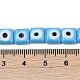 Ручной сглаза бусины бисер нитей LAMP-G166-03F-4