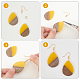 Olycraft bricolage kits de fabrication de boucles d'oreilles pendantes DIY-OC0005-22-6