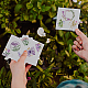 塩ビプラスチックスタンプ  DIYスクラップブッキング用  装飾的なフォトアルバム  カード作り  スタンプシート  植物模様  16x11x0.3cm DIY-WH0167-56-990-5