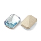 Cabujones de cristal de rhinestone RGLA-P037-04B-D202-2