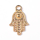 Oval with Words Tibetan Style Alloy Pendants PALLOY-ZN62544-G-RS-2