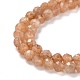 Natural Sunstone Beads Strands G-K315-B02-AA-3