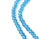 Chapelets de perles en verre transparente   GLAA-R135-2mm-19-3