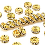 Латунные бусины разделители для поставки стразов RB-A014-Z8mm-01G