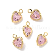 Латунные микро проложить кубического циркония подвески KK-Z136-18G-02