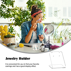 10 шт. органическое стекло для демонстрации сережек EDIS-PH0001-11A