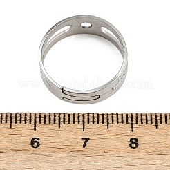 Оправы колец из хирургической нержавеющей стали 316L STAS-C125-03P