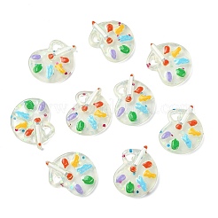 Pendentifs en résine lumineuse transparente&nbsp;RESI-CJC0020-40