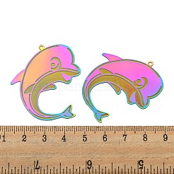 Ионное покрытие (ip) нержавеющая сталь 304 травленые металлические украшения подвески&nbsp;STAS-G328-05D-RC