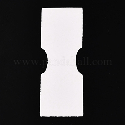 Складывающиеся бумажные карточки для демонстрации ювелирных изделий в виде слов для ожерелий CDIS-T004-17