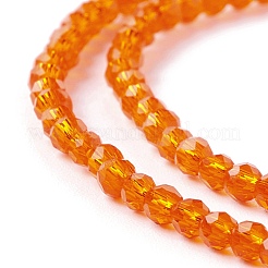 Прозрачные стеклянные бусины GLAA-C019-01A-14