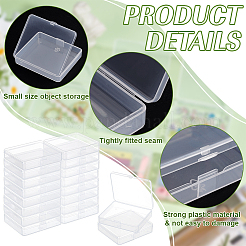 Пластиковые контейнеры для шариков с откидной крышкой AJEW-WH0479-92B