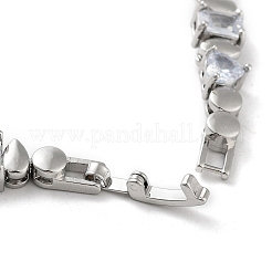 Bracelets en laiton rectangulaires&nbsp;BJEW-D039-32P