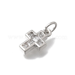 Латунные микро проложить кубического циркония подвески KK-D431-069P