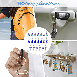 20 шт. подвеска из сплава в тибетском стиле с крыльями и сердцем HJEW-NB0001-84