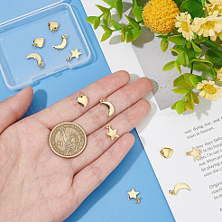 12шт 3 стиля латунные подвески&nbsp;KK-AR0003-49