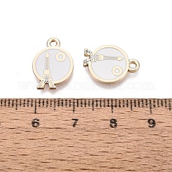 Gestell Legierung Emaille Anhänger&nbsp;ENAM-N070-01E-01G-01