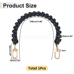 Ручки для сумок из микрофибры и кожи&nbsp;PURS-WH0008-08A