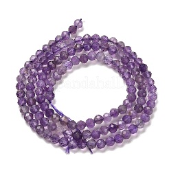 Природный аметист нитей бисера G-K373-B03-03