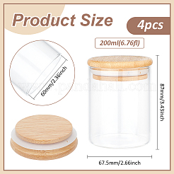 Durchsichtiges Glas&nbsp;DIY-WH0060-23A