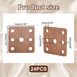 24 Stück Holzwerkzeug für Strickwebstuhlzubehör&nbsp;TOOL-GA0001-90A-02