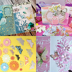 Углеродистая сталь разрезает трафареты DIY-GF0001-05