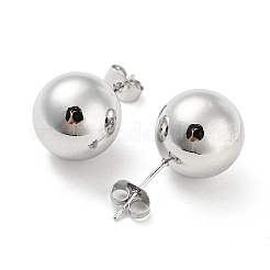 Латунь серьги&nbsp;X-EJEW-I300-04A-P