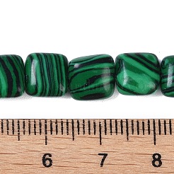 Синтетического малахита бисер нитей G-M435-A16-01