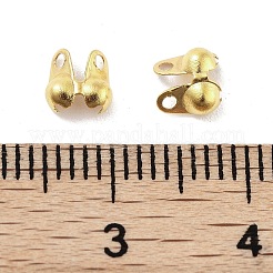 Cremagliera punte tallone d'ottone placcatura&nbsp;KK-P274-02B-G