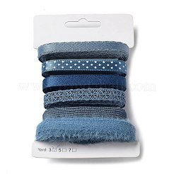 Ruban polyester 18 yards 6 styles&nbsp;SRIB-C001-F04