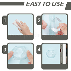 1 комплект из 6 самоклеящихся бамперов для дверных ручек&nbsp;AJEW-NB0006-18