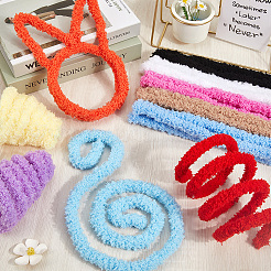 10 Stück 10 Farben DIY Plüschstäbe&nbsp;DIY-CP0011-73